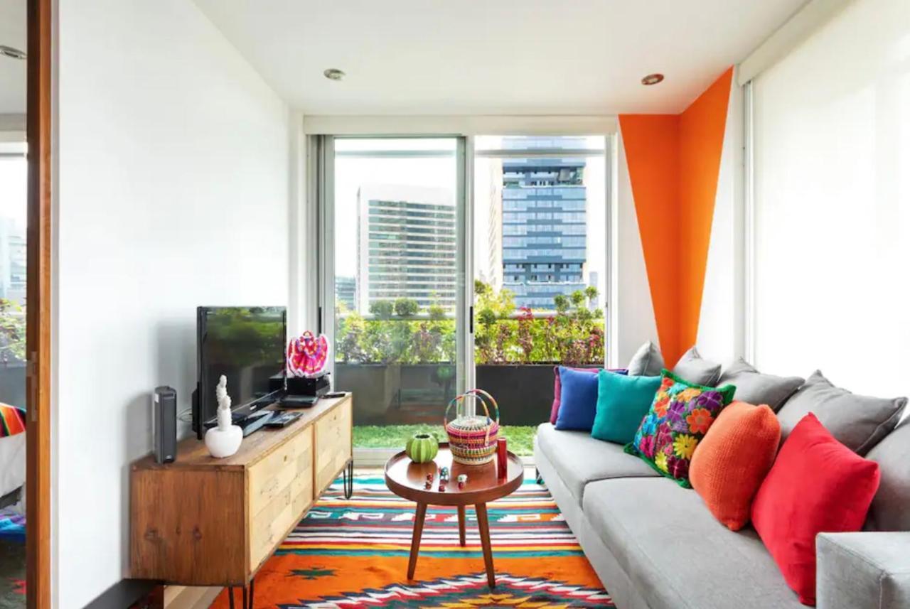 Departamento Mexicano En Polanco. Pool - Gym - Parking Mexico by Eksteriør bilde