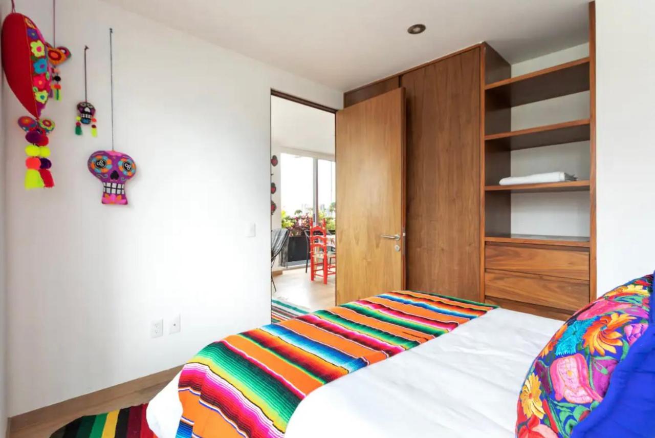 Departamento Mexicano En Polanco. Pool - Gym - Parking Mexico by Eksteriør bilde
