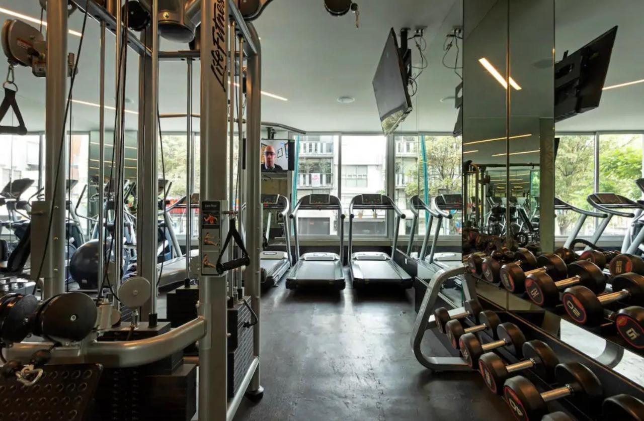 Departamento Mexicano En Polanco. Pool - Gym - Parking Mexico by Eksteriør bilde