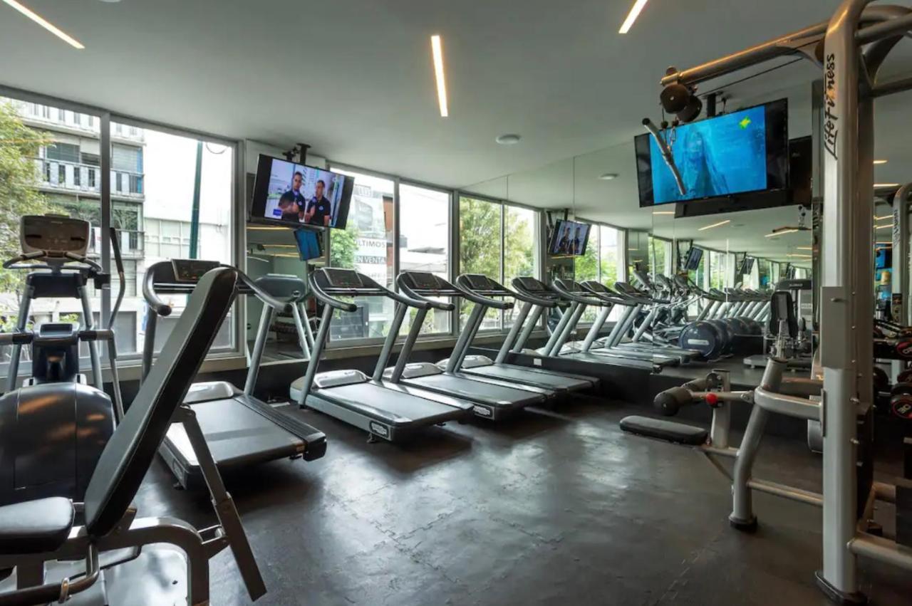 Departamento Mexicano En Polanco. Pool - Gym - Parking Mexico by Eksteriør bilde