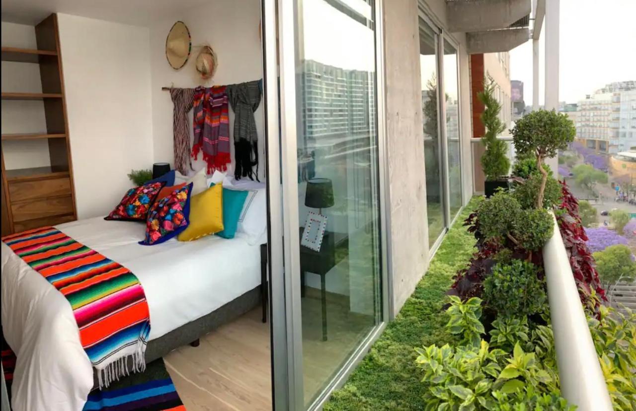 Departamento Mexicano En Polanco. Pool - Gym - Parking Mexico by Eksteriør bilde